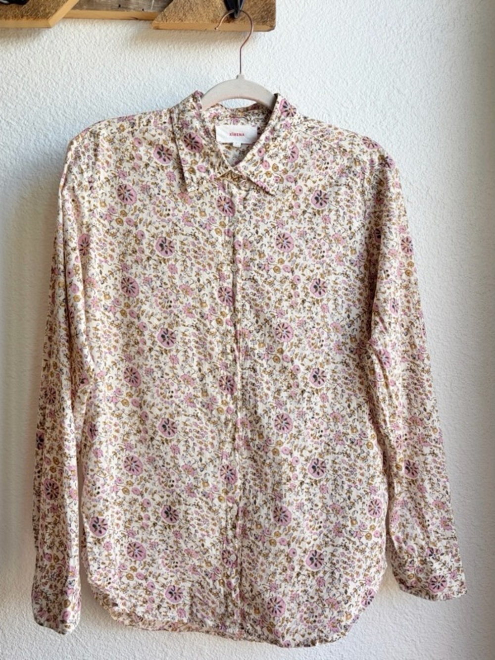 Xirena Beau Shirt Ivy Vines Small